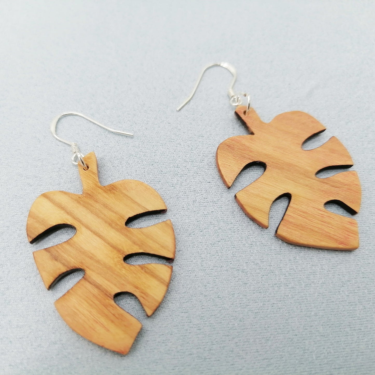 multicolor prtal Wood Handmade Earrings