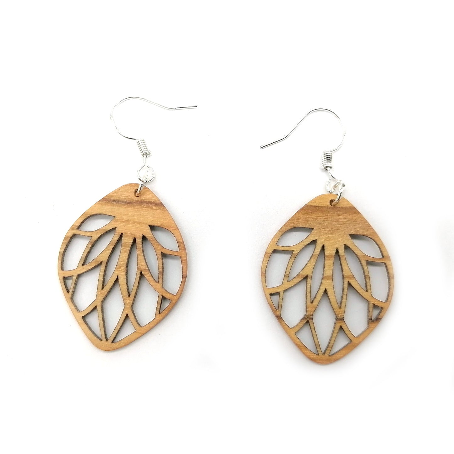 multicolor prtal Wood Handmade Earrings