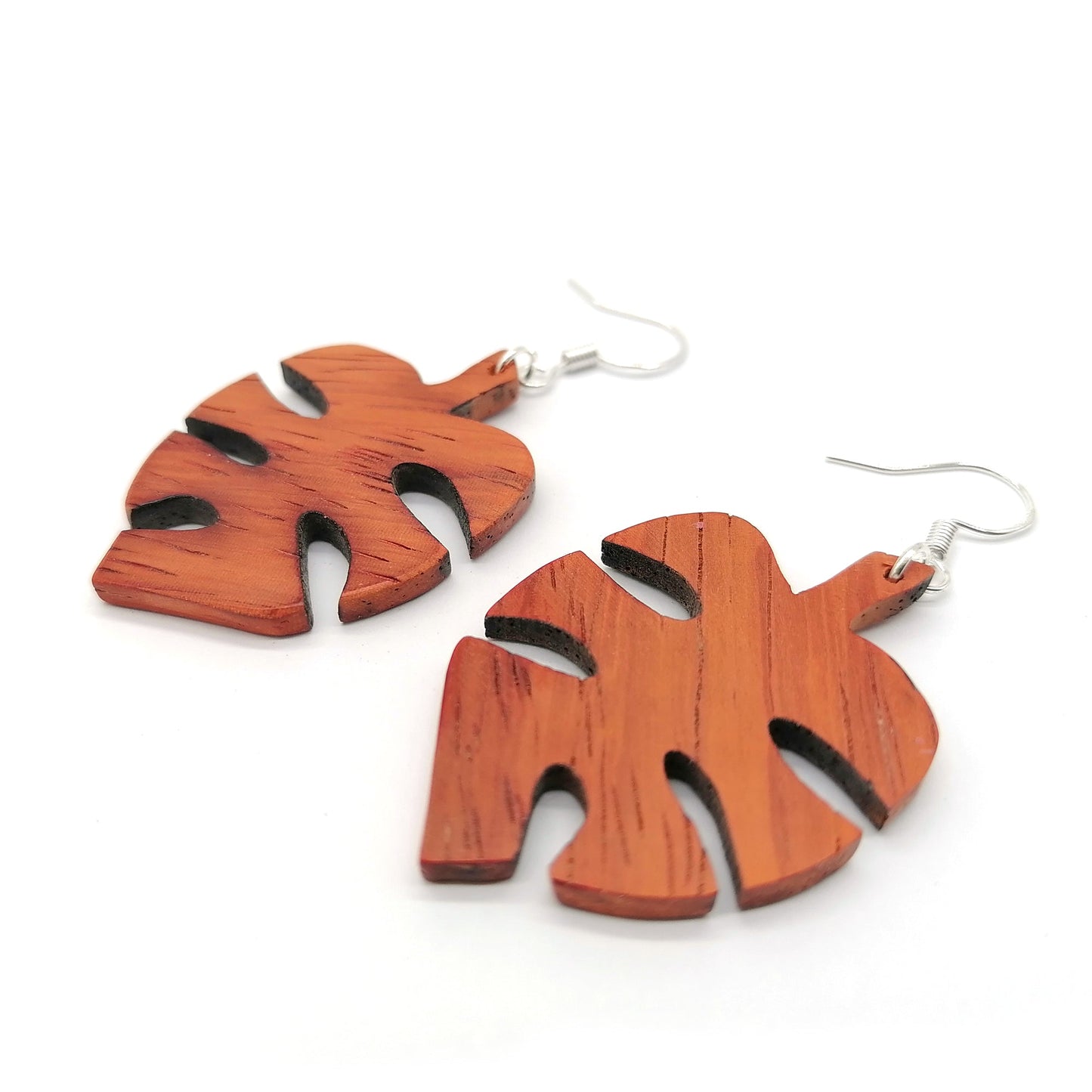 multicolor prtal Wood Handmade Earrings