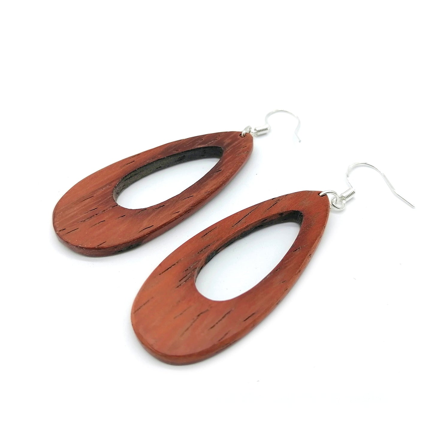 multicolor prtal Wood Handmade Earrings