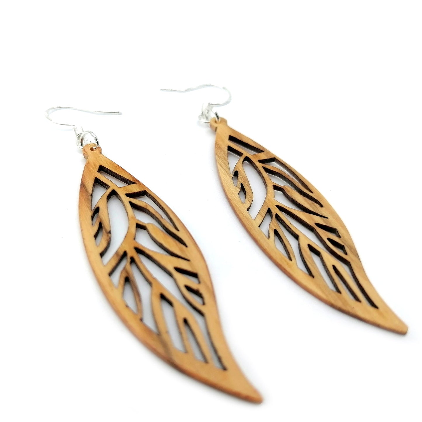 multicolor prtal Wood Handmade Earrings