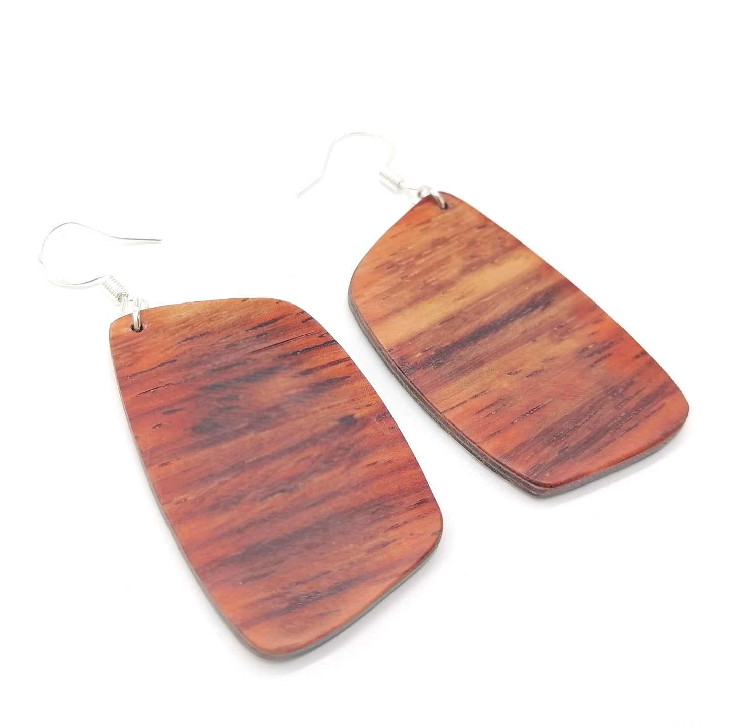 multicolor  Wood Handmade Earrings ear012