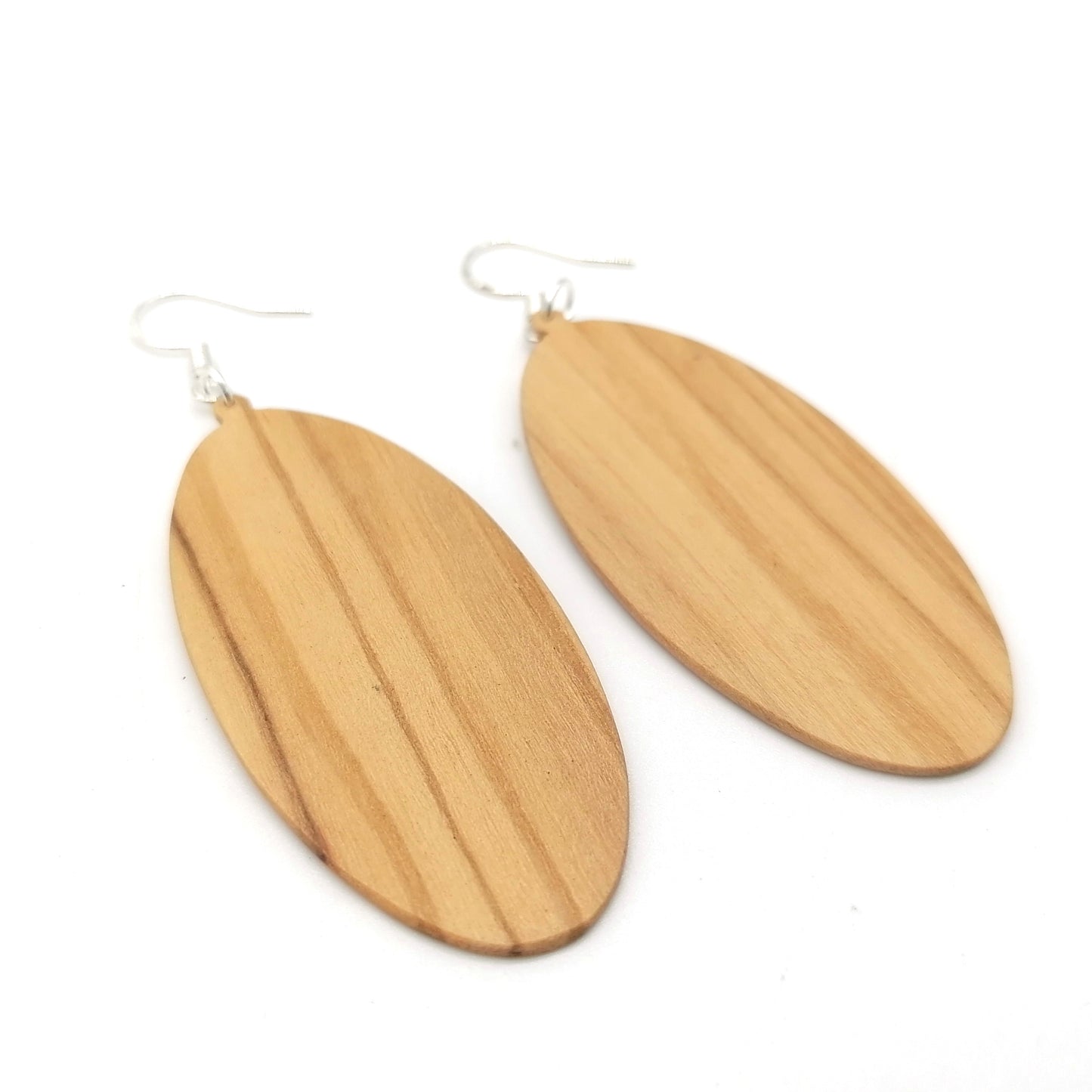 olive wood Handmade  Earrings ear040