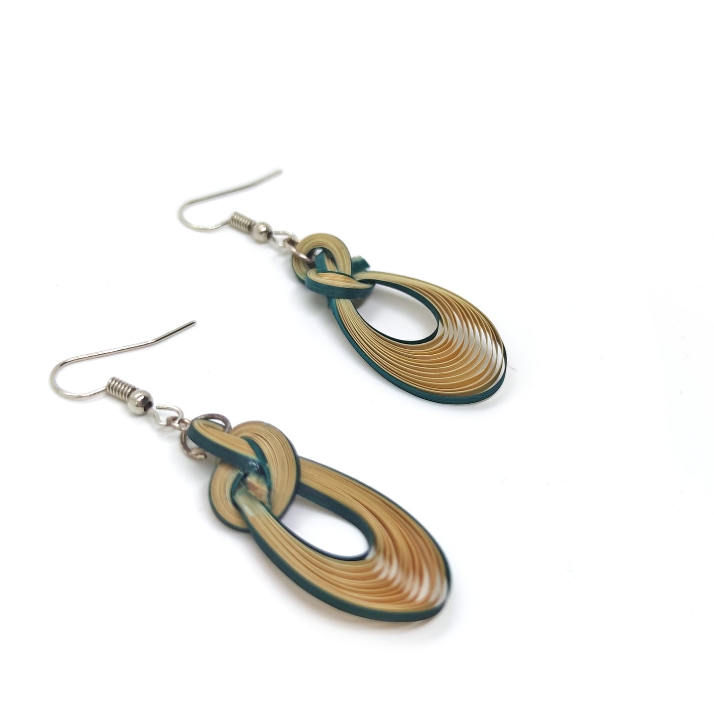 Exquisite Handmade Earring, Bamboo Weaving