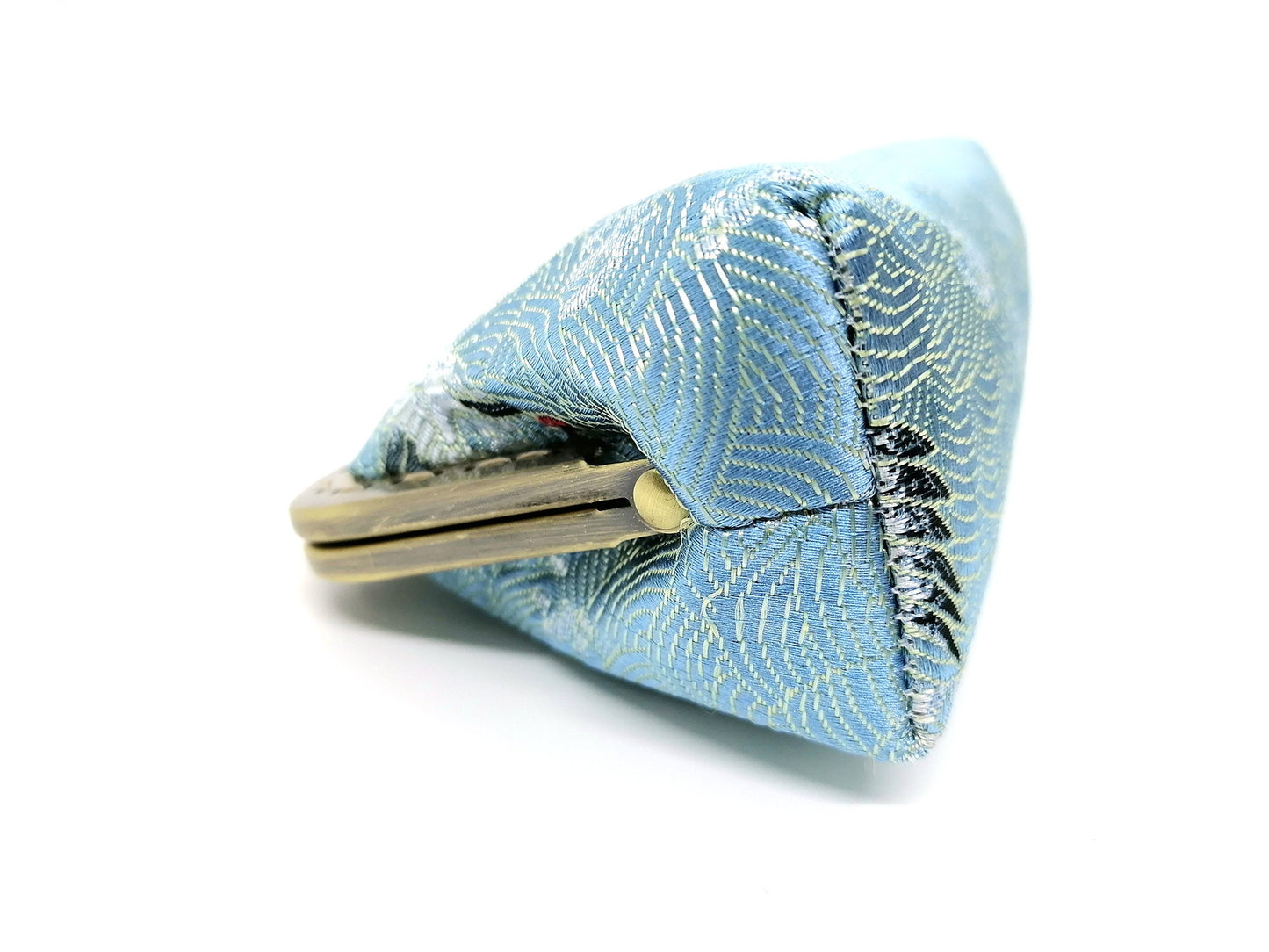 Crane Silk Evening Clutch Bag