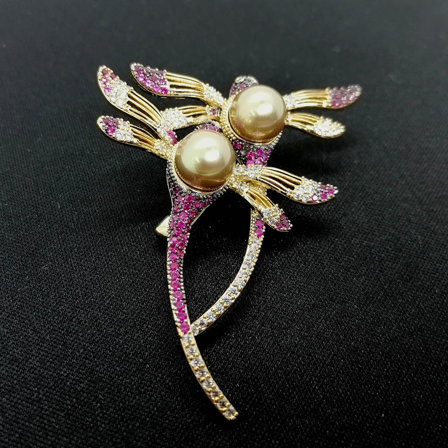 Jeweled Dragonfly Brooch