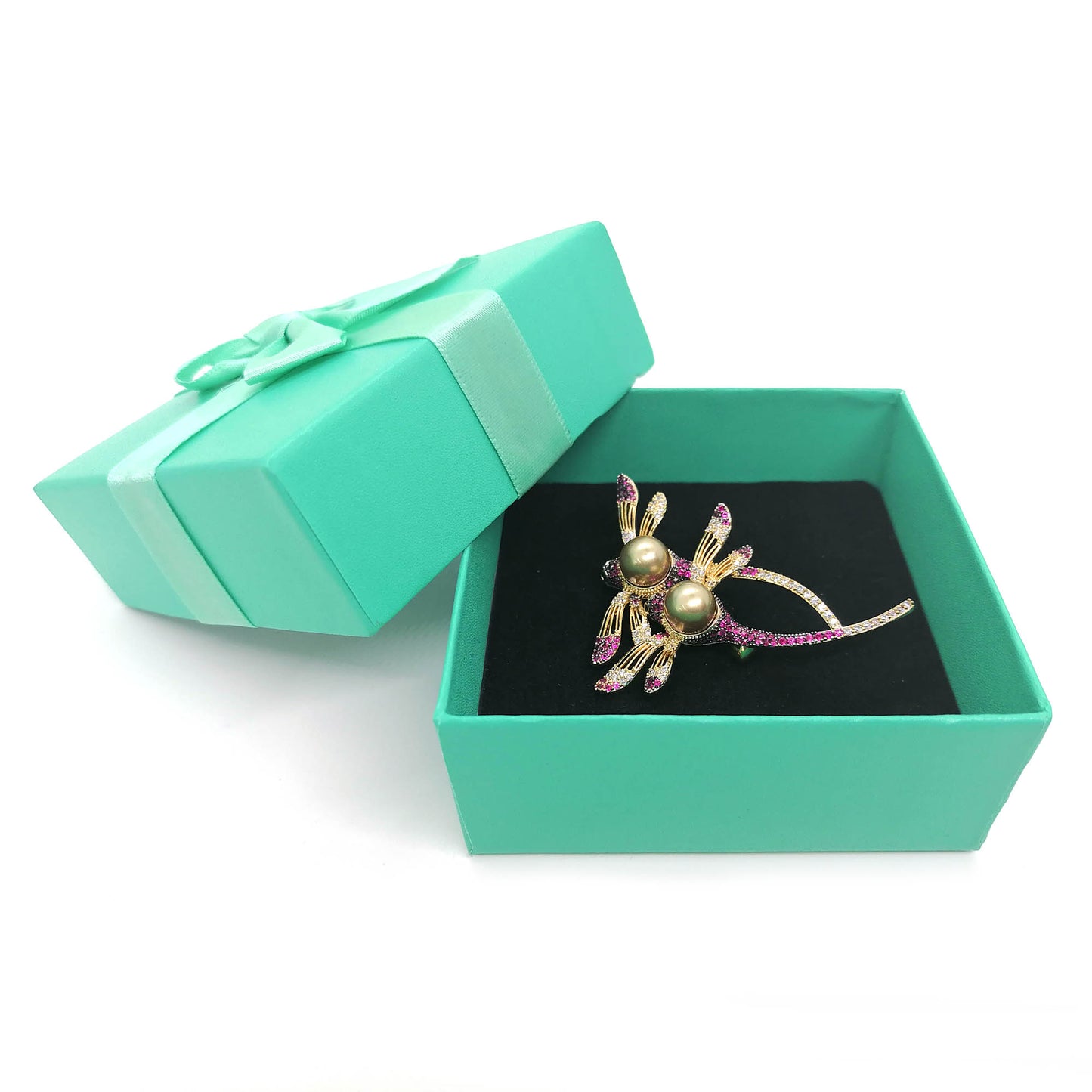 Jeweled Dragonfly Brooch