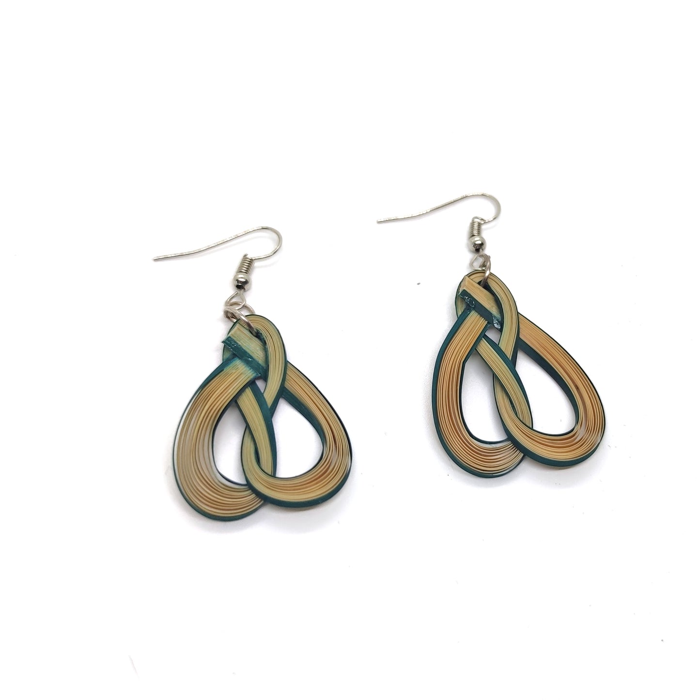 Exquisite Handmade Earring, Bamboo Weaving