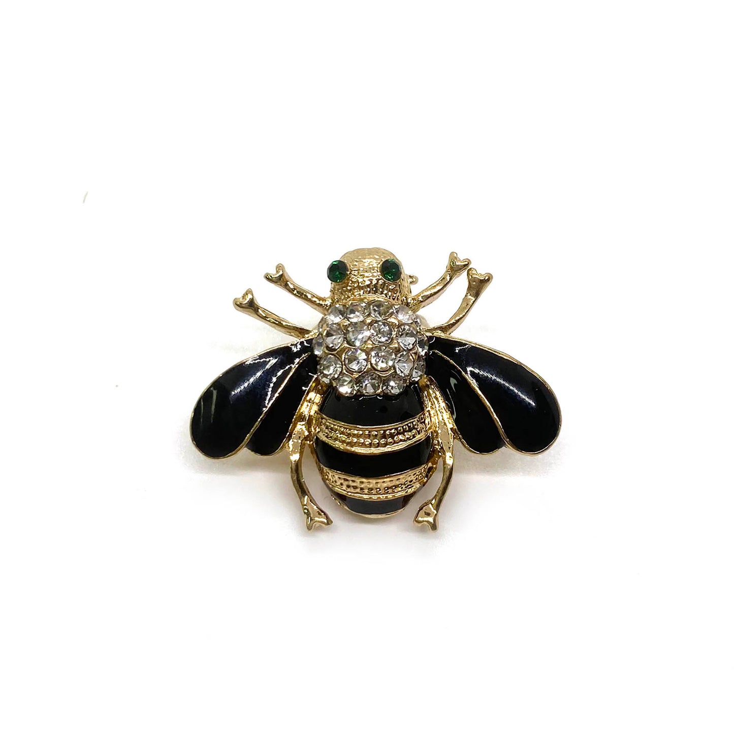 Bee Brooch, Sparkling Crystals, Unisex