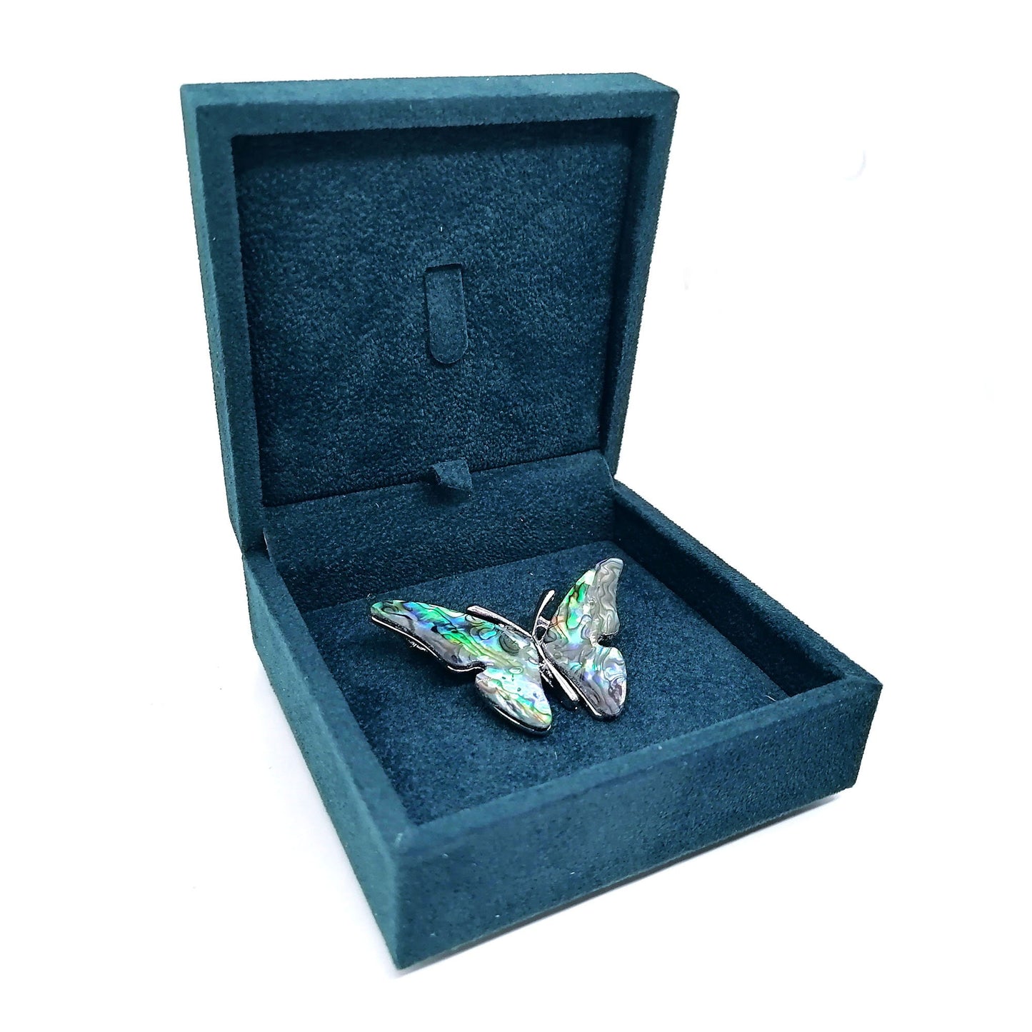 Butterfly Silver Gold Brooch