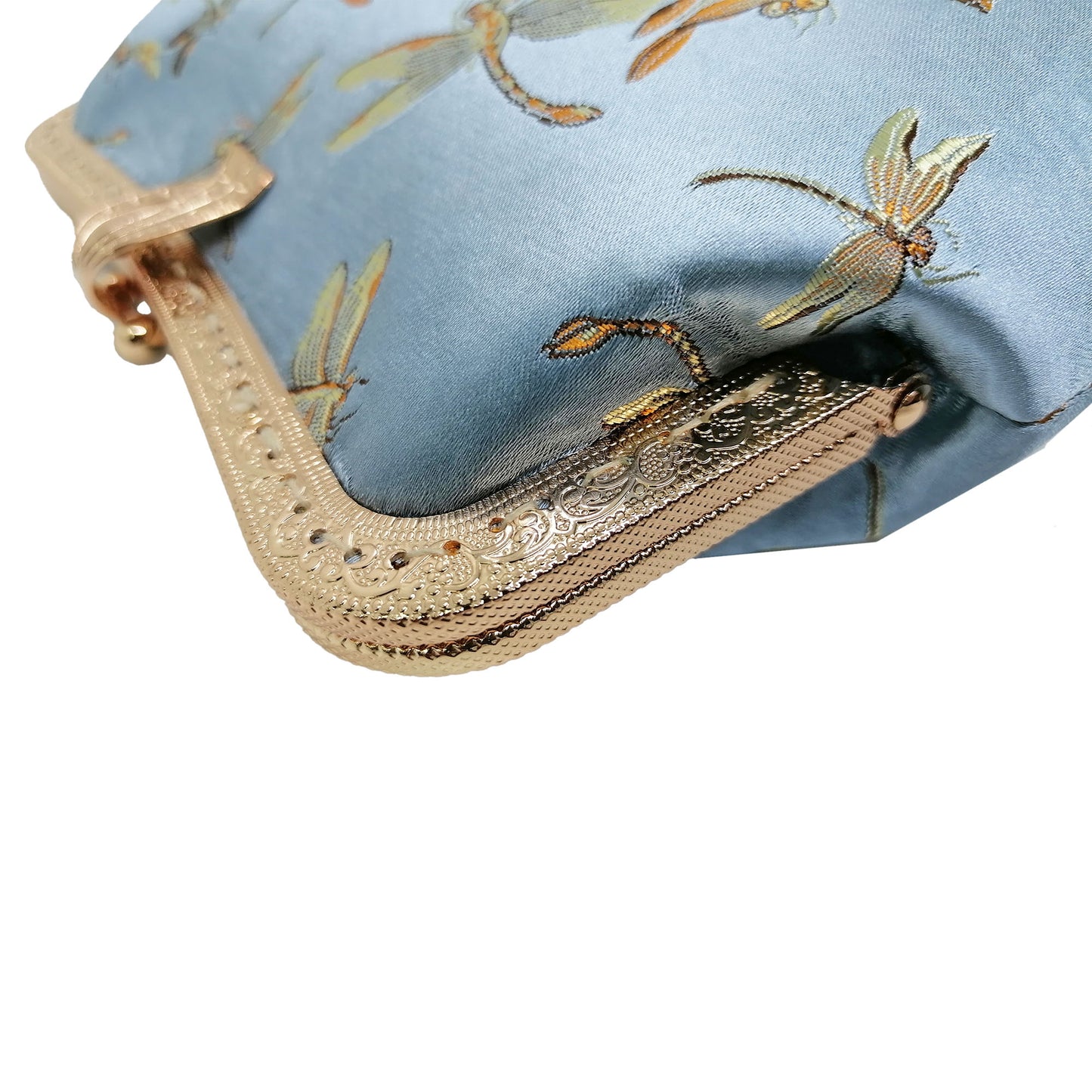 Charming Dragonfly Silk Bag