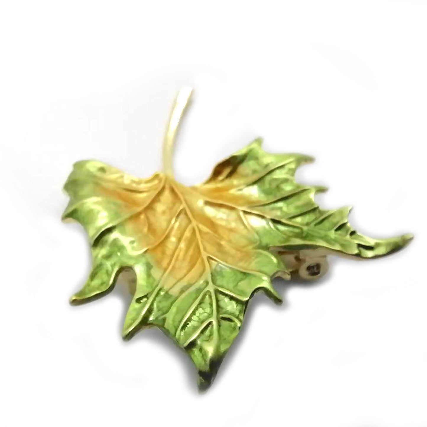 Leaf Brooch, Handmade Gift