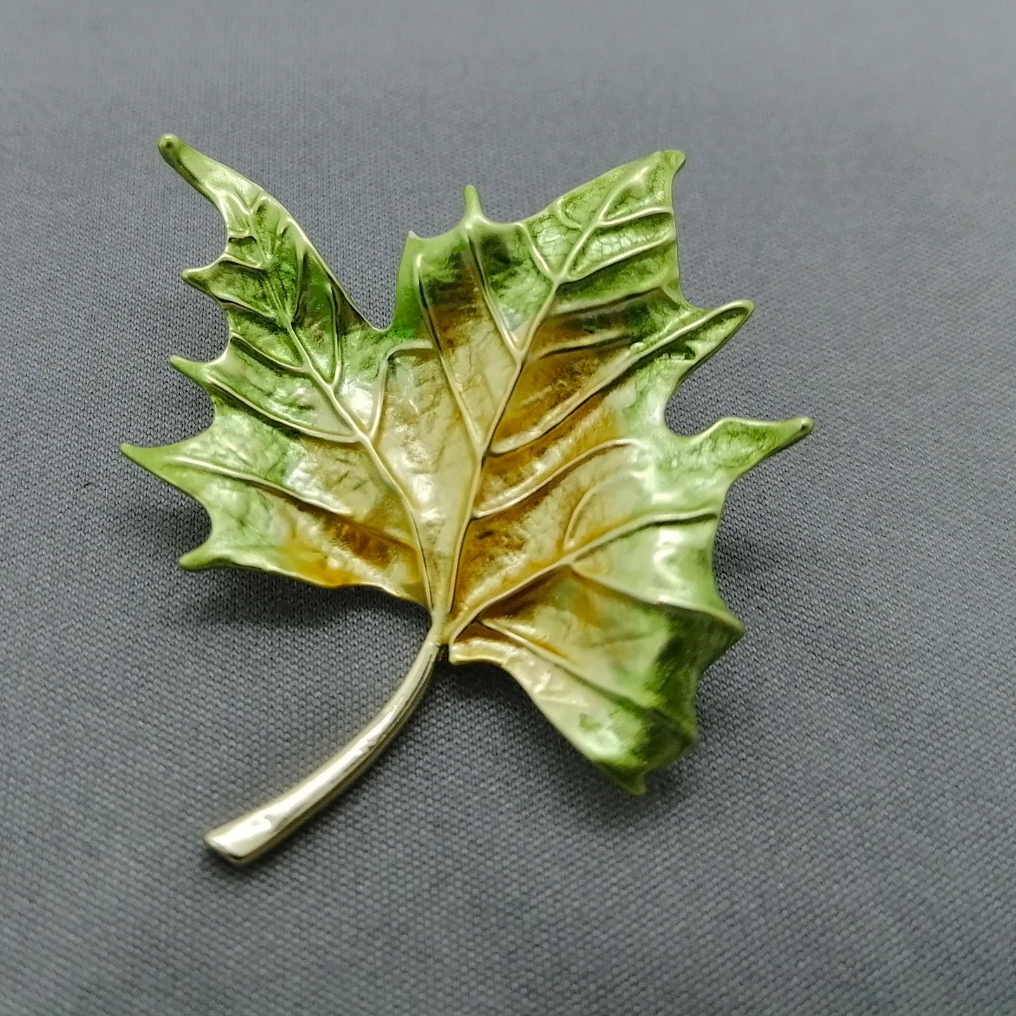 Leaf Brooch, Handmade Gift